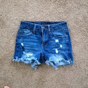 Flex effects high waisted midi shorts